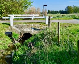 Bro ved Ørstedvej/Vestergyden, maj 2019